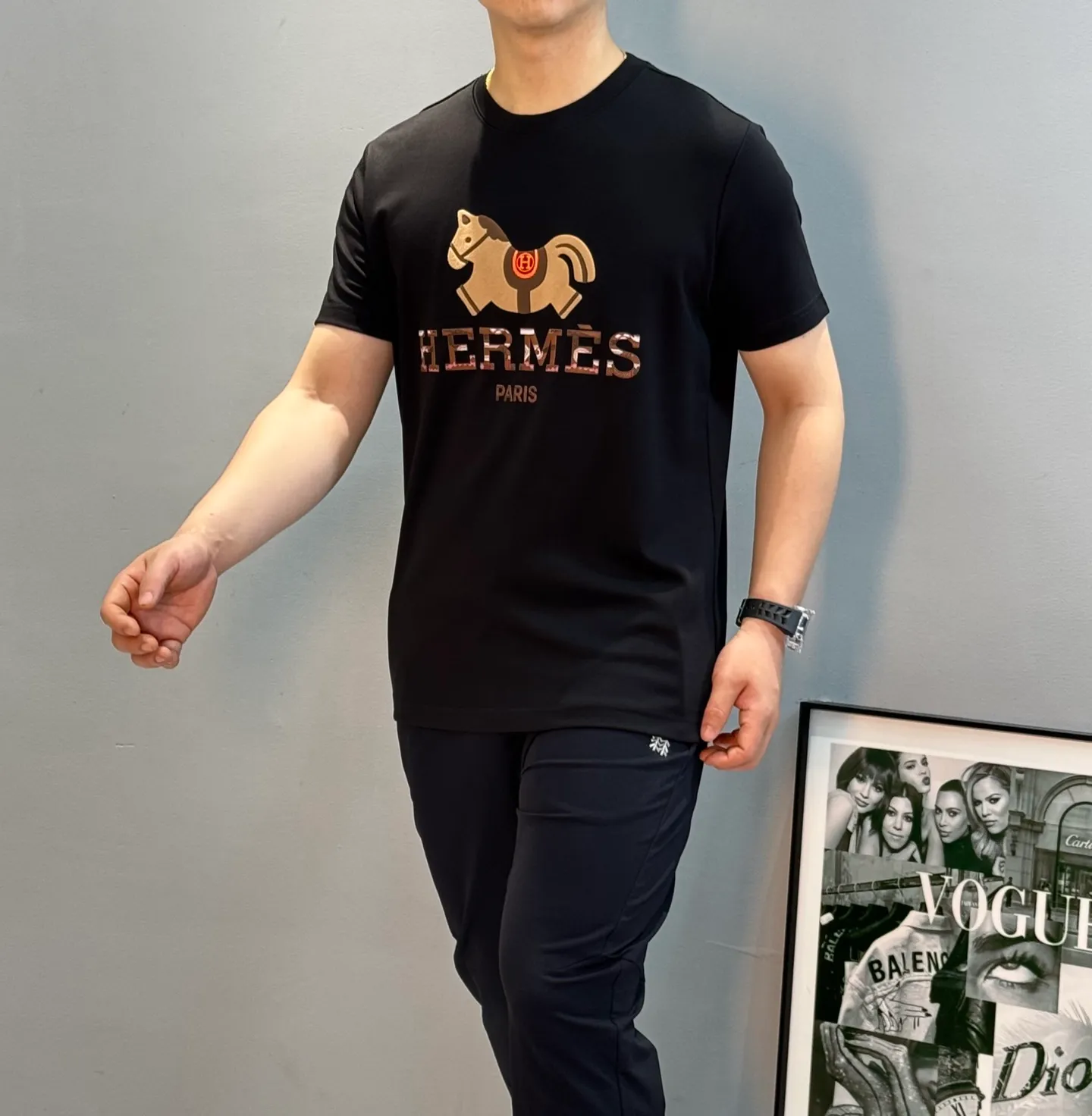 p90⚜️ 2026（Hermès） logo T . ， Orange 🐴， “HERMÈS PARIS” ， Classic 。 250g ， . ， Versatile， ✨。 ， ， ！ ：Black.White.Sizes：s-xxl